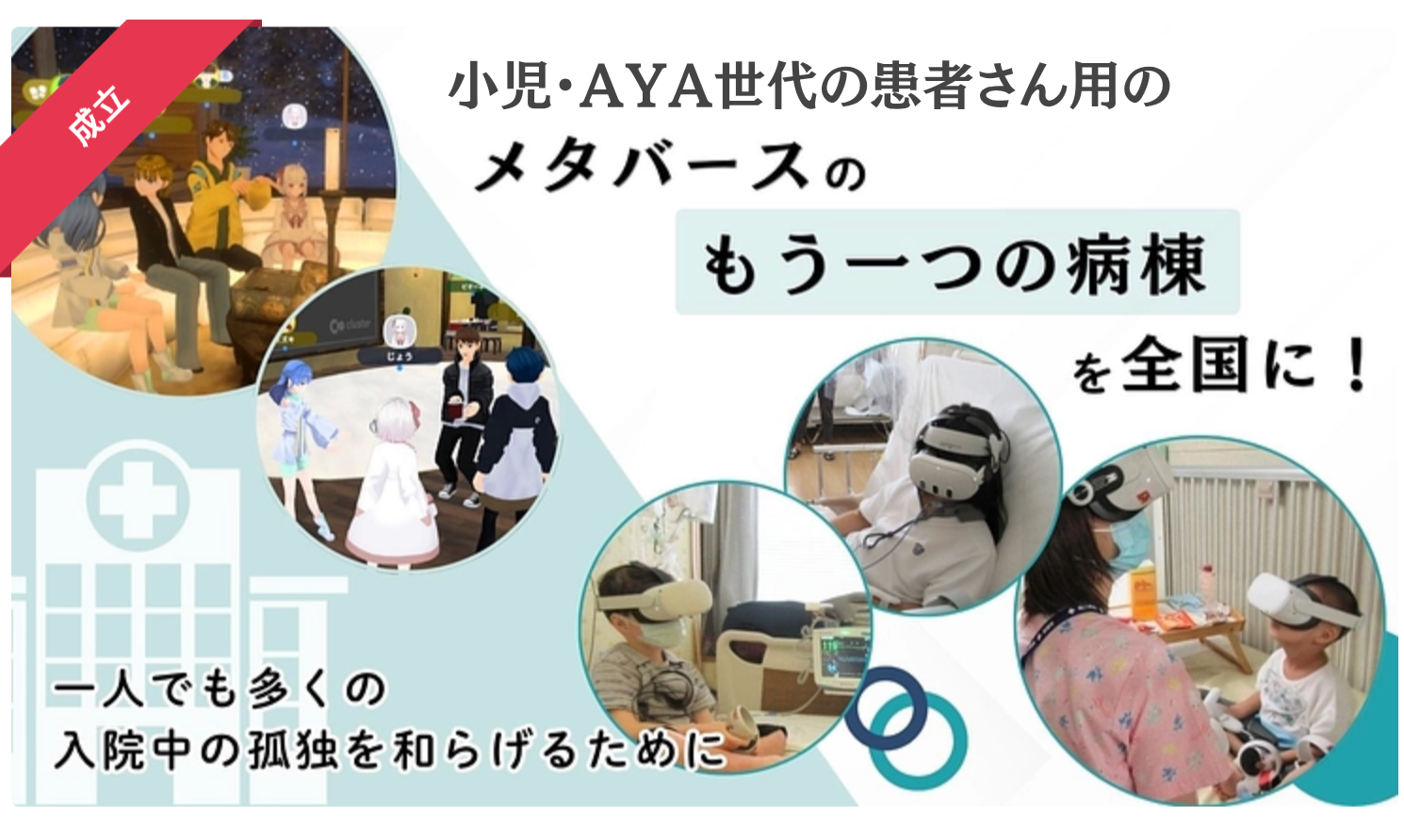 小児・AYA世代の患者さん用のメタバース